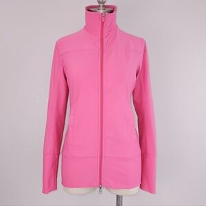 NIKE FitDry Full-Zip Jacket SMALL Pink